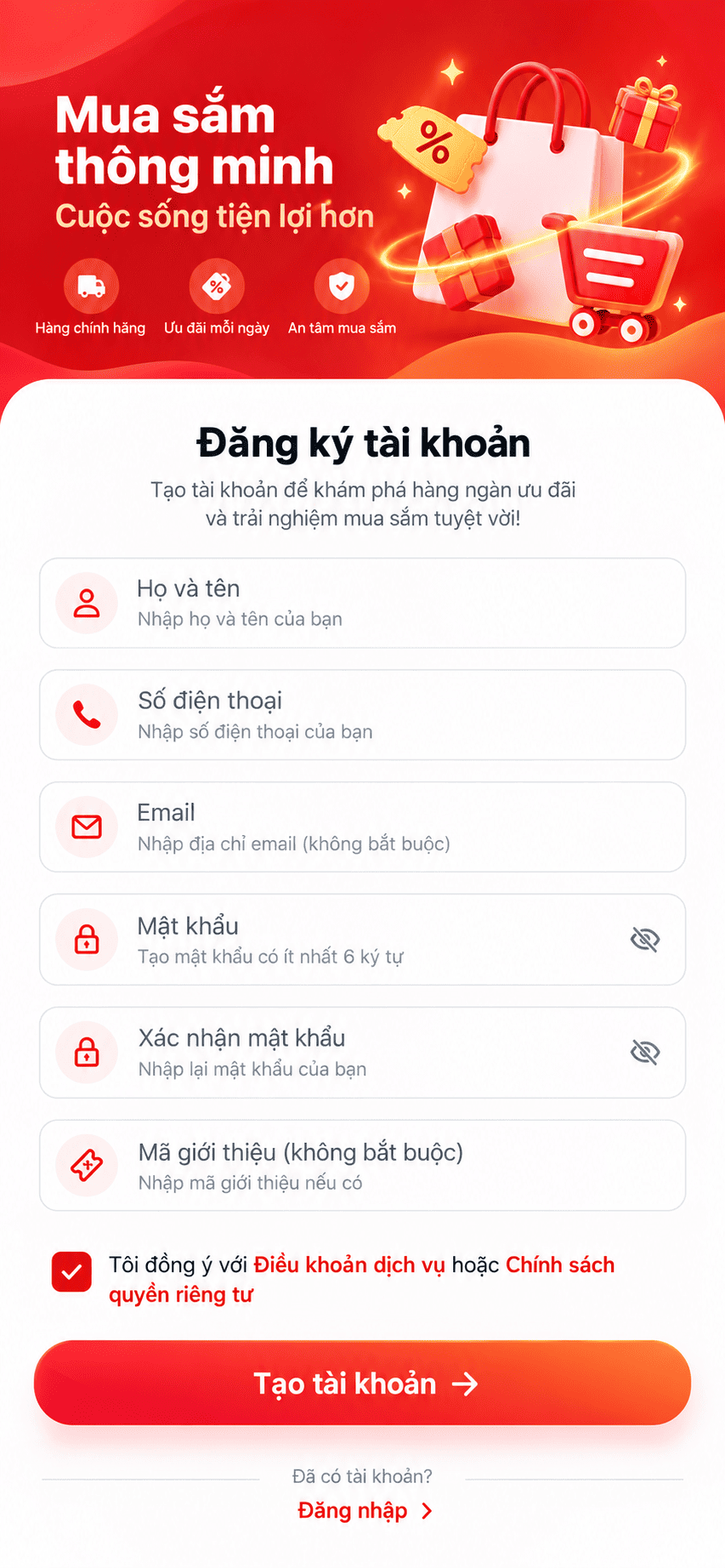 App kinh doanh online